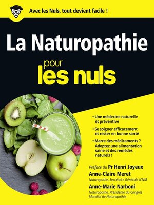 cover image of La Naturopathie pour les Nuls